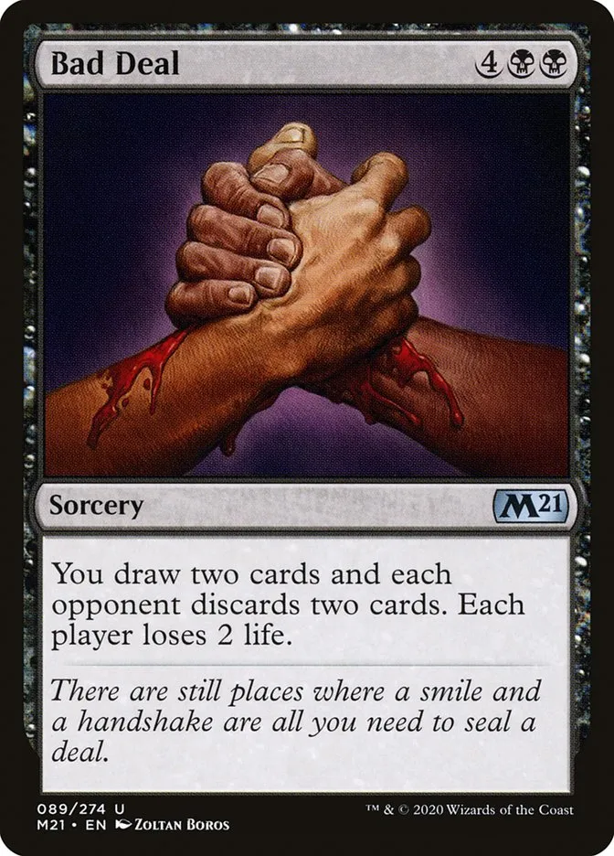 2020 Core Set 2021 Bad Deal uncommon #89 uncommon card image