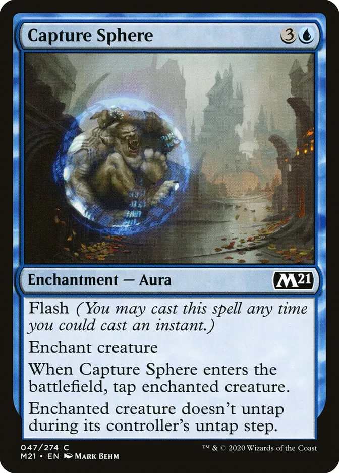 2020 Core Set 2021 Capture Sphere common #47 common card image
