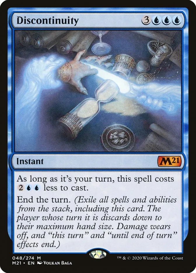 2020 Core Set 2021 Discontinuity mythic #48 mythic card image
