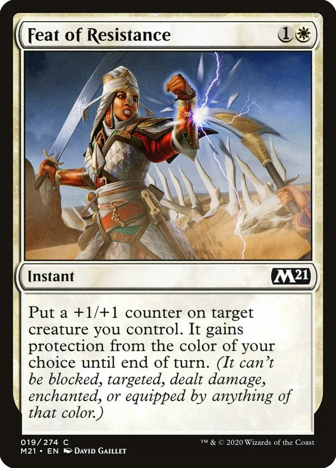 2020 Core Set 2021 Feat of Resistance #19 common card image