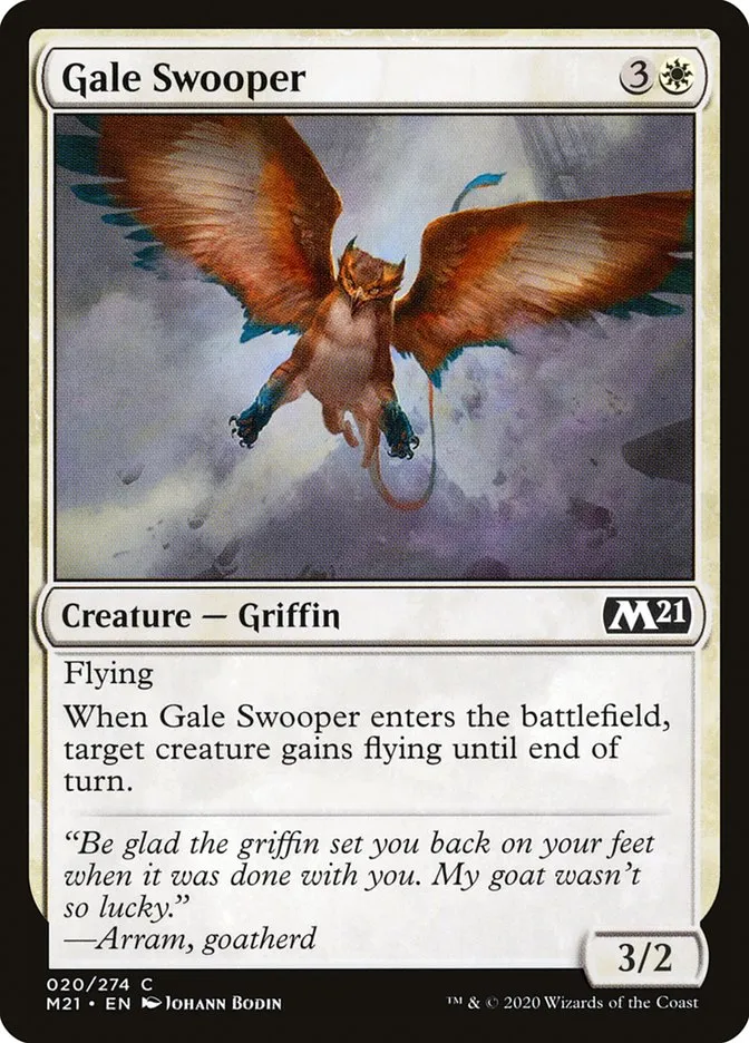 2020 Core Set 2021 Gale Swooper common #20 common card image