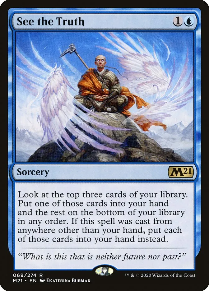 2020 Core Set 2021 See the Truth rare #69 rare card image