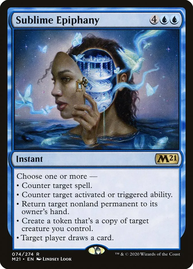 2020 Core Set 2021 Sublime Epiphany rare #74 rare card image