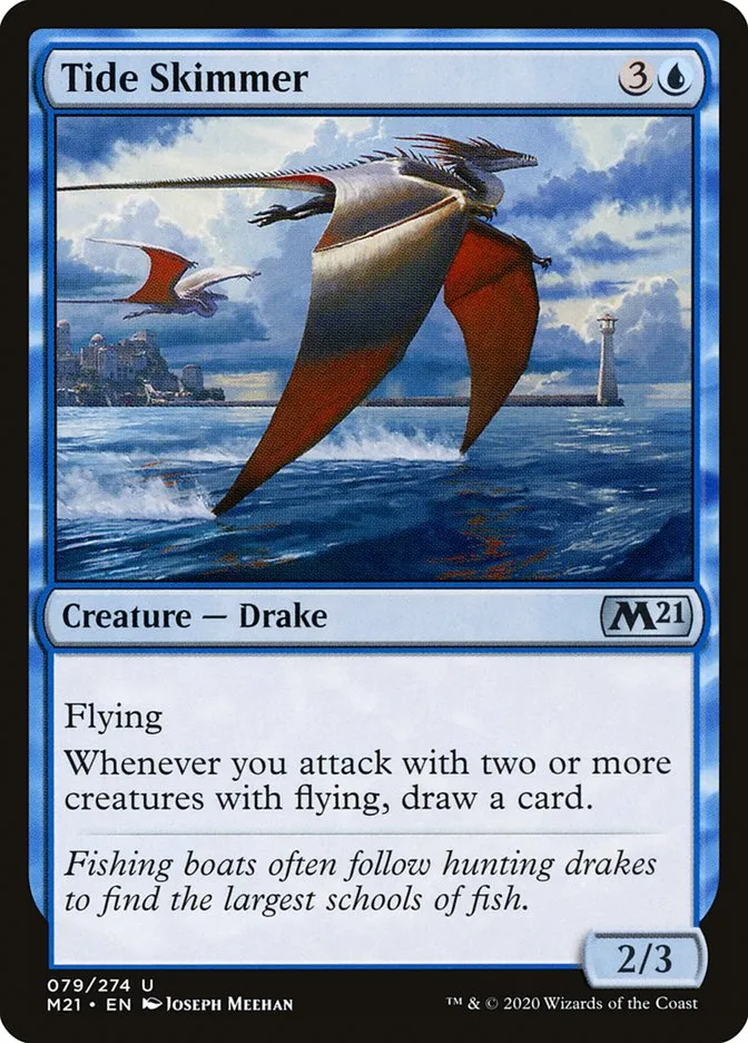 2020 Core Set 2021 Tide Skimmer uncommon #79 uncommon card image
