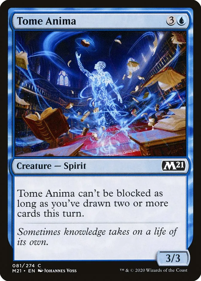 2020 Core Set 2021 Tome Anima common #81 common card image