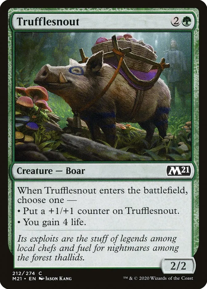 2020 Core Set 2021 Trufflesnout common #212 common card image
