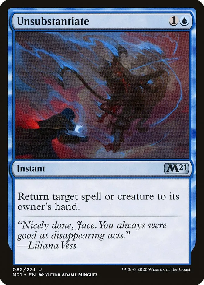 2020 Core Set 2021 Unsubstantiate uncommon #82 uncommon card image