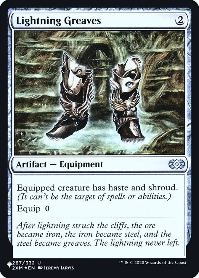 2020 The List Lightning Greaves #2XM-267 uncommon card image