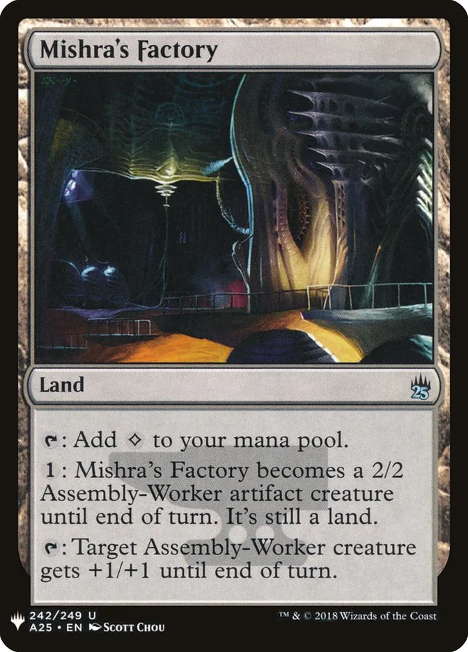 2020 The List Mishra's Factory #A25-242 uncommon card image