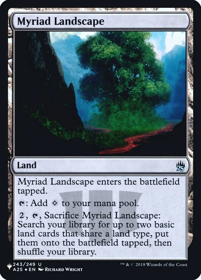2020 The List Myriad Landscape #A25-243 uncommon card image