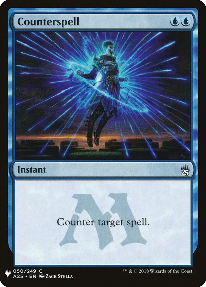 2020 The List Counterspell common #A25-50 common card image