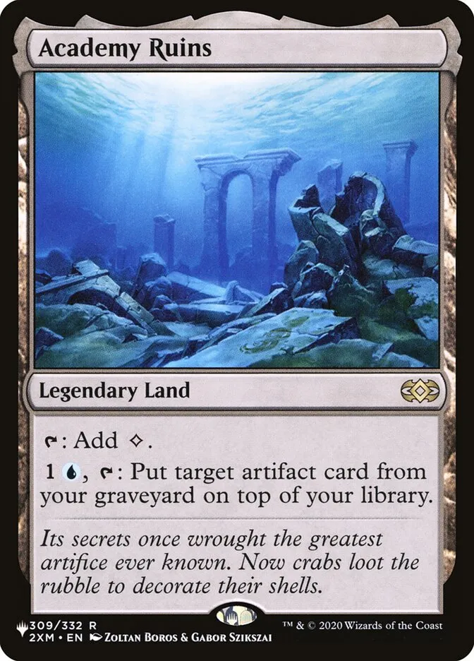 2020 The List Academy Ruins #2XM-309 rare card image