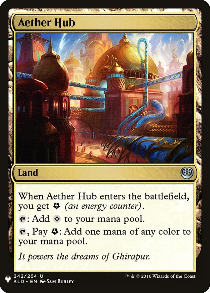 2020 The List Aether Hub uncommon #KLD-242 uncommon card image