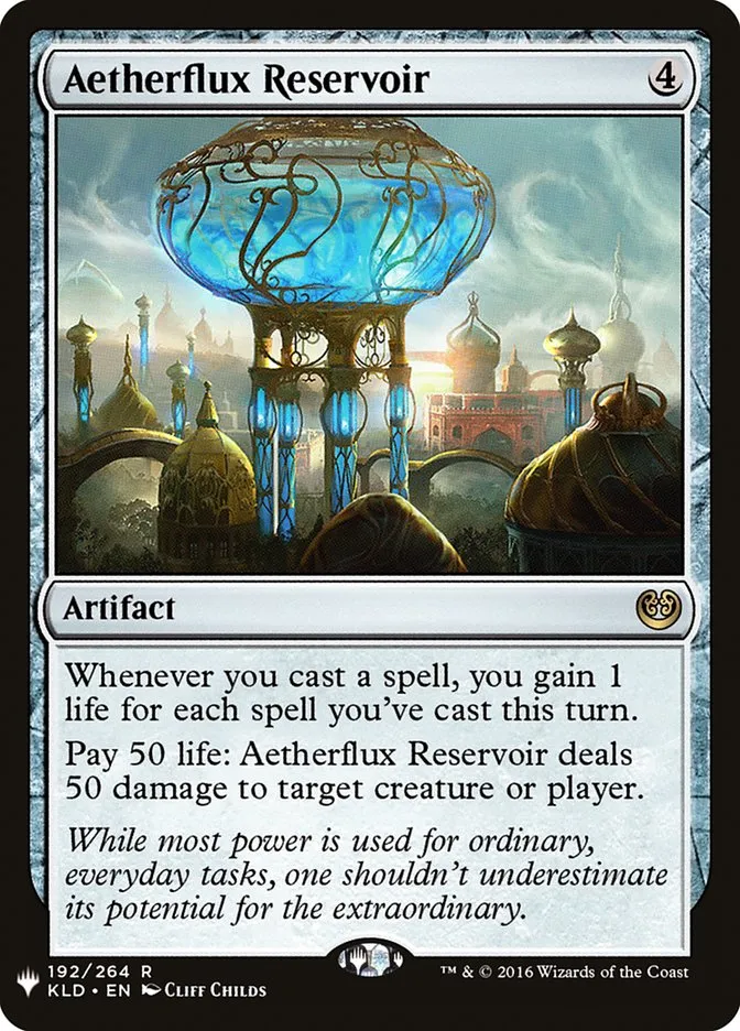 2020 The List Aetherflux Reservoir #KLD-192 rare card image