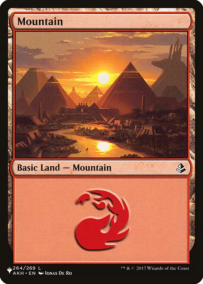 2020 The List Mountain common #AKH-264 common card image