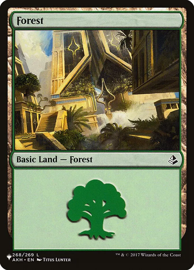 2020 The List Forest #AKH-268 common card image