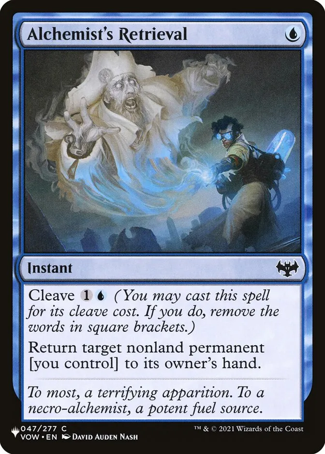 2020 The List Alchemist's Retrieval #VOW-47 common card image