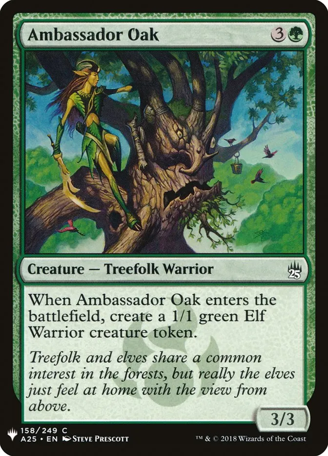 2020 The List Ambassador Oak #A25-158 common card image