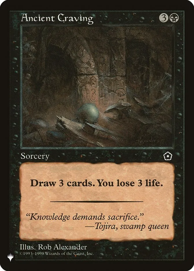 2020 The List Ancient Craving #P02-62 rare card image