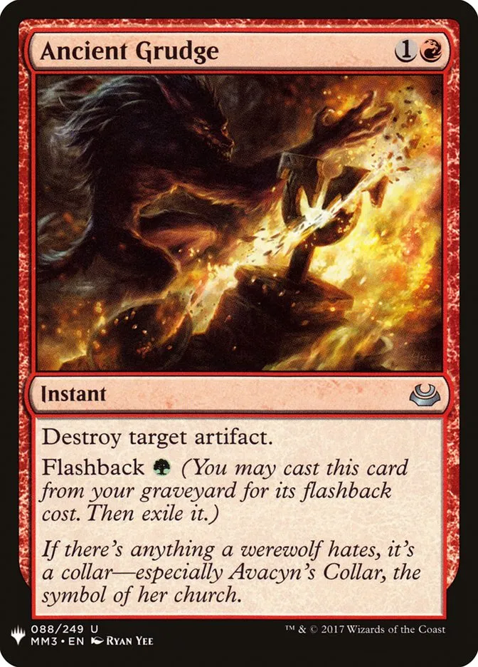 2020 The List Ancient Grudge #MM3-88 uncommon card image