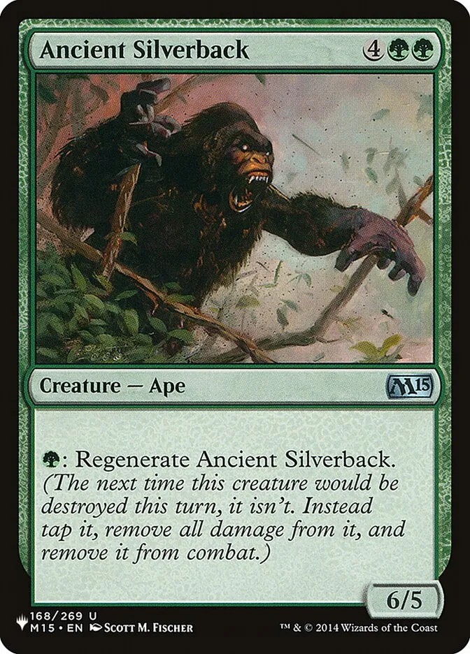 2020 The List Ancient Silverback uncommon #M15-168 uncommon card image
