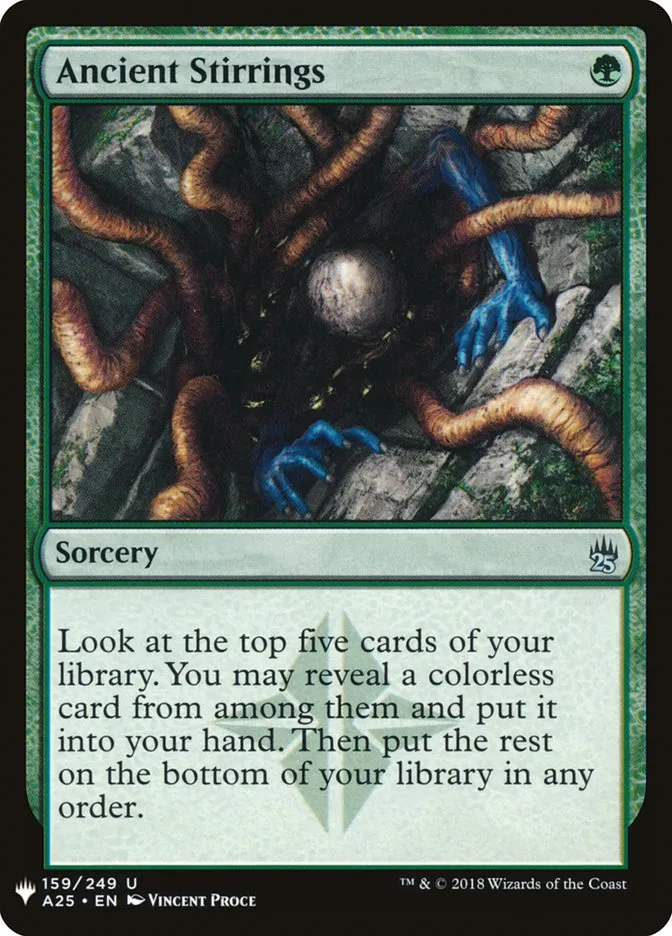 2020 The List Ancient Stirrings #A25-159 uncommon card image