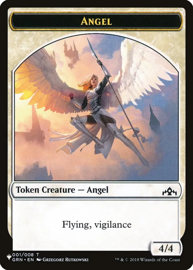 2020 The List Angel #TGRN-1 common card image