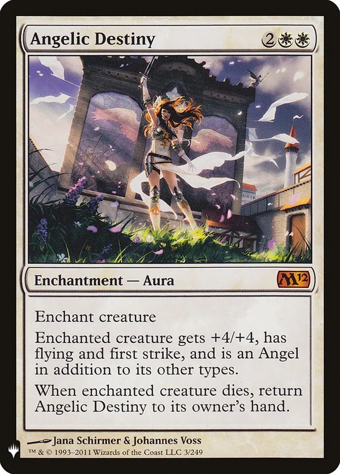2020 The List Angelic Destiny #M12-3 mythic card image