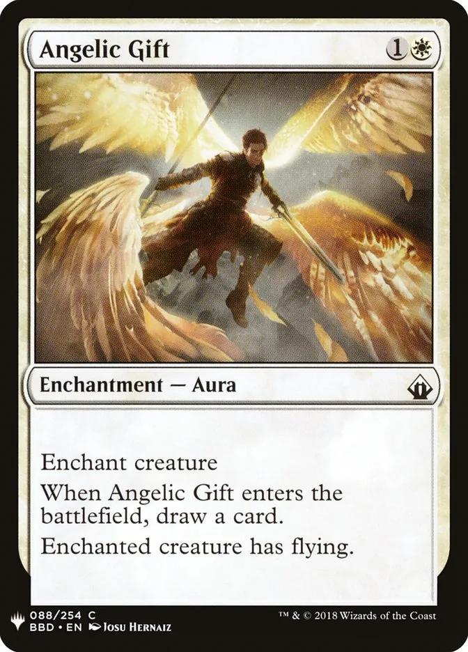 2020 The List Angelic Gift common #BBD-88 common card image