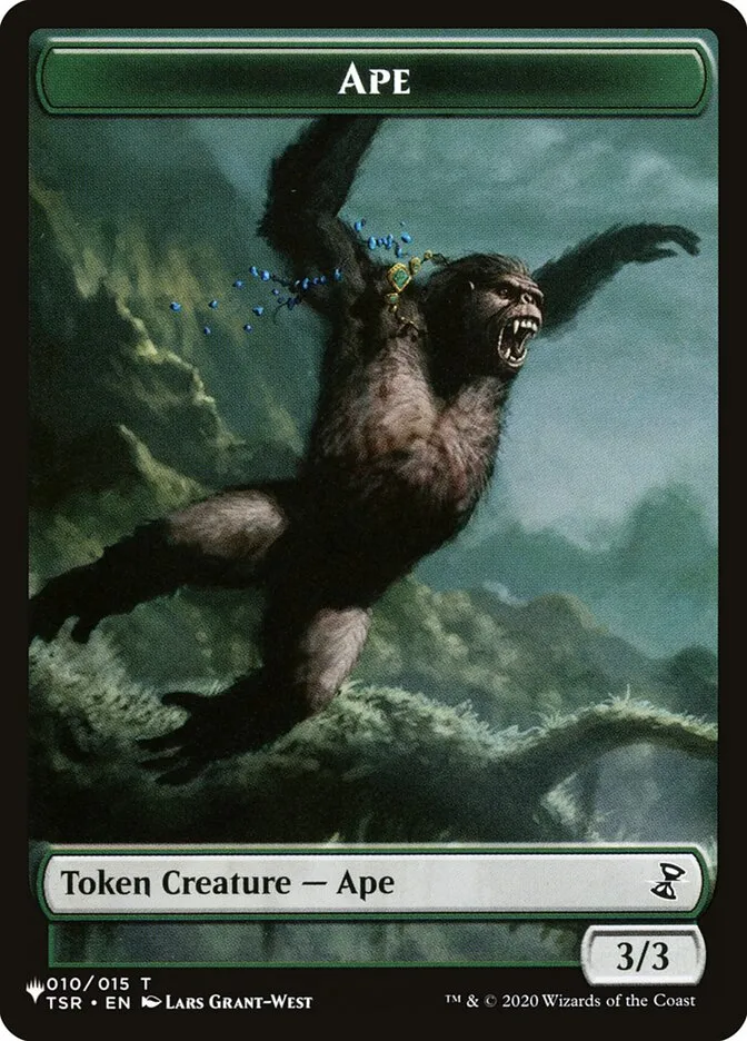 2020 The List Ape common #TTSR-10 common card image