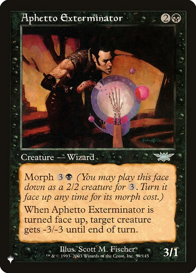 2020 The List Aphetto Exterminator #LGN-59 uncommon card image