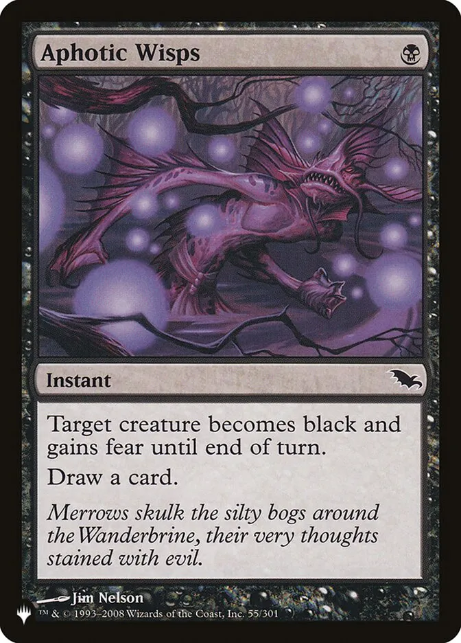 2020 The List Aphotic Wisps #SHM-55 common card image