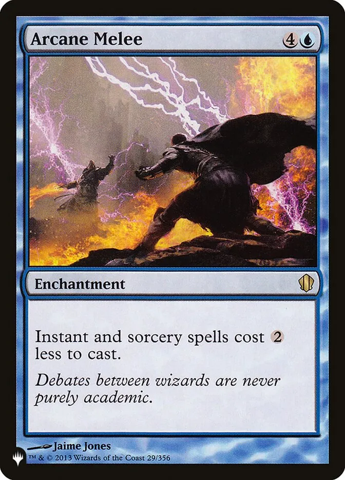 2020 The List Arcane Melee #C13-29 rare card image