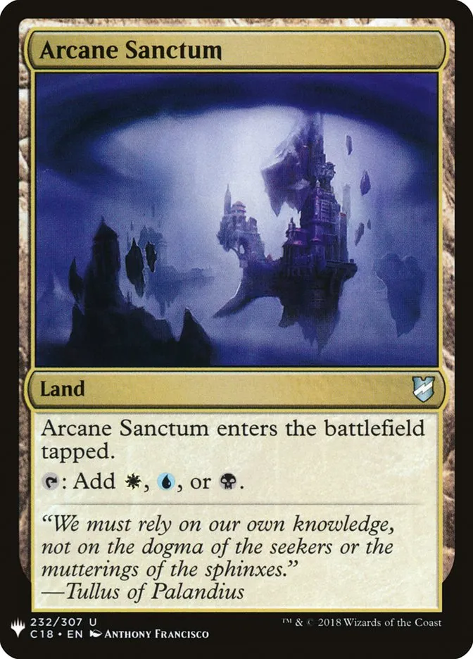 2020 The List Arcane Sanctum #C18-232 uncommon card image