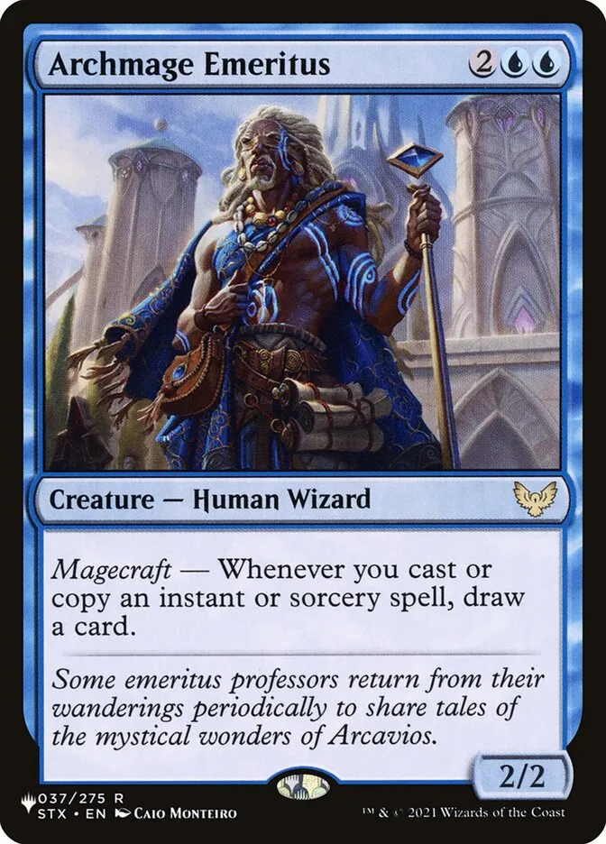 2020 The List Archmage Emeritus #STX-37 rare card image