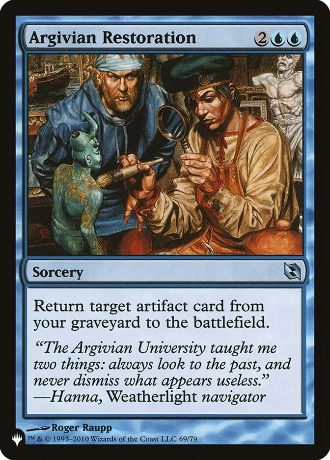 2020 The List Argivian Restoration #DDF-69 uncommon card image