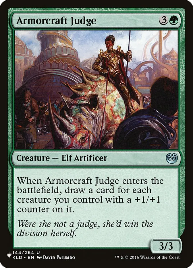 2020 The List Armorcraft Judge #KLD-144 uncommon card image