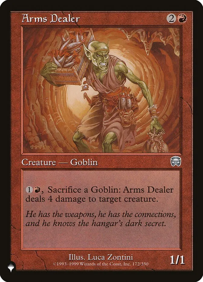 2020 The List Arms Dealer #MMQ-172 uncommon card image