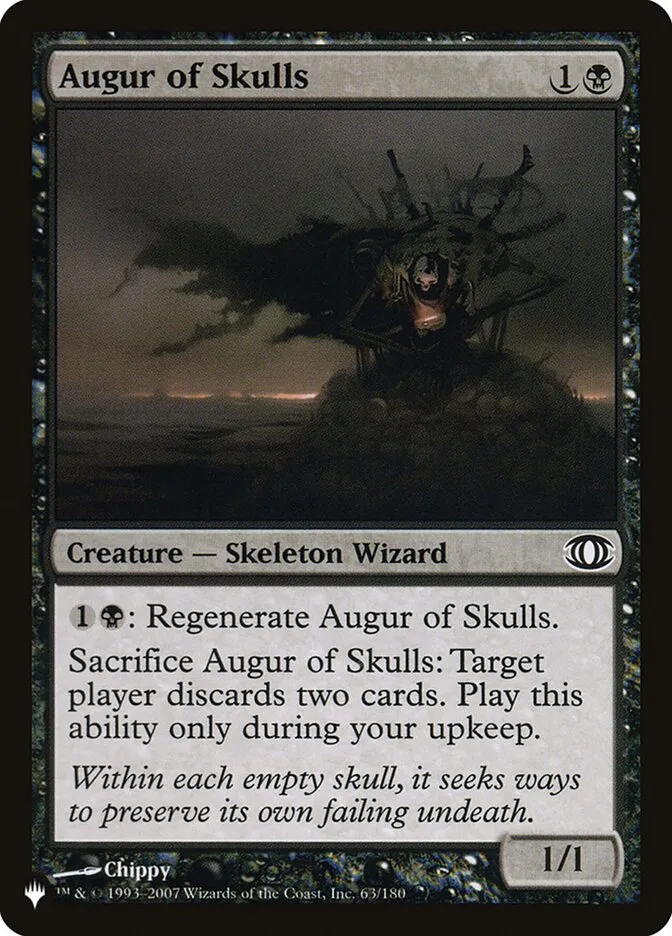 2020 The List Augur of Skulls #FUT-63 common card image