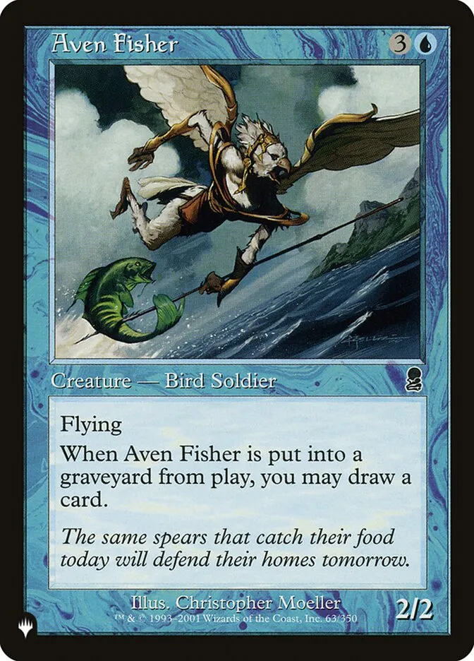 2020 The List Aven Fisher #ODY-63 common card image
