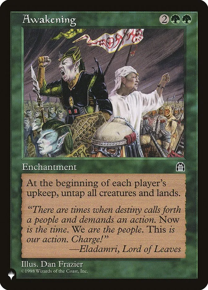 2020 The List Awakening #STH-101 rare card image