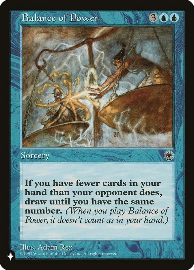 2020 The List Balance of Power #POR-41 rare card image