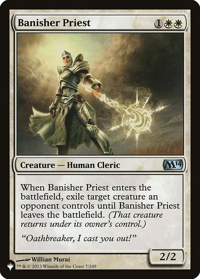 2020 The List Banisher Priest #M14-7 uncommon card image
