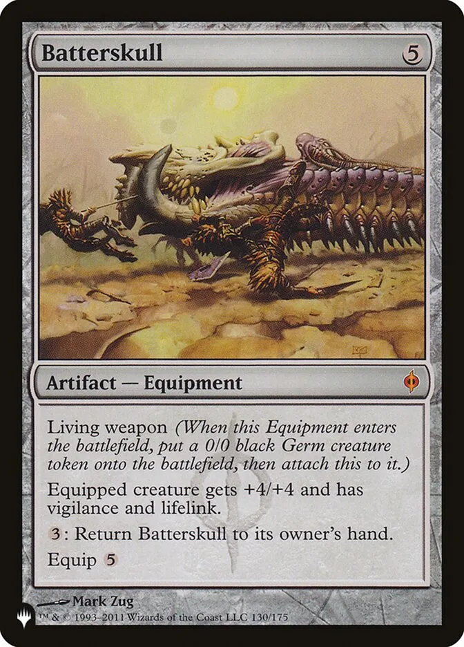 2020 The List Batterskull #NPH-130 mythic card image