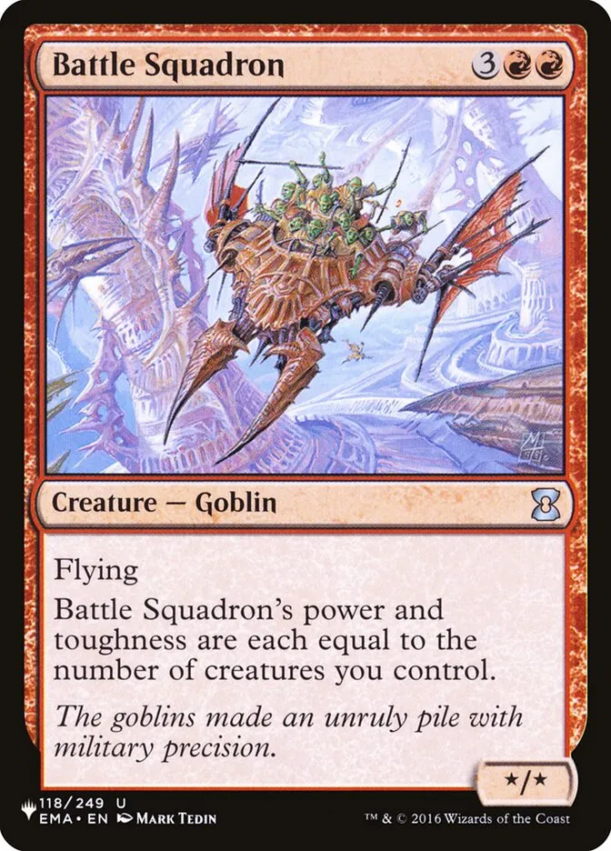 2020 The List Battle Squadron #EMA-118 uncommon card image