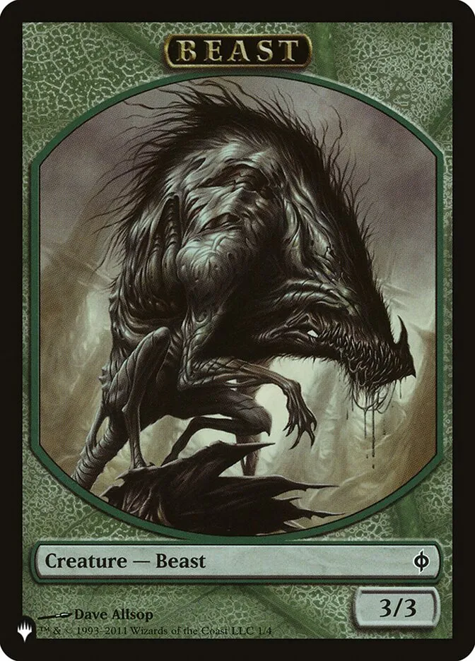 2020 The List Beast common #TNPH-1 common card image