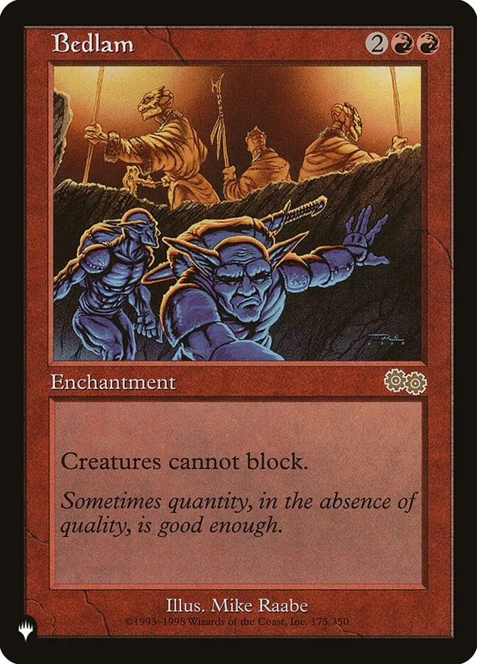 2020 The List Bedlam #USG-175 rare card image