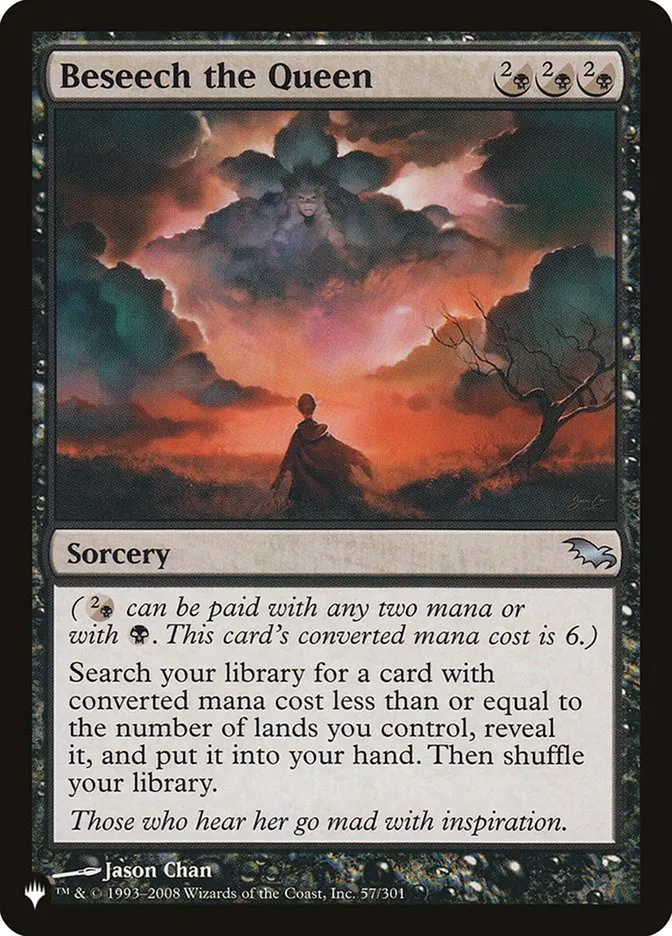 2020 The List Beseech the Queen #SHM-57 uncommon card image