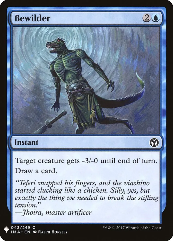 2020 The List Bewilder common #IMA-43 common card image