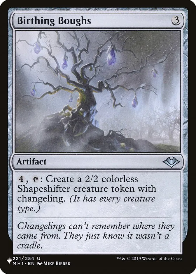 2020 The List Birthing Boughs #MH1-221 uncommon card image